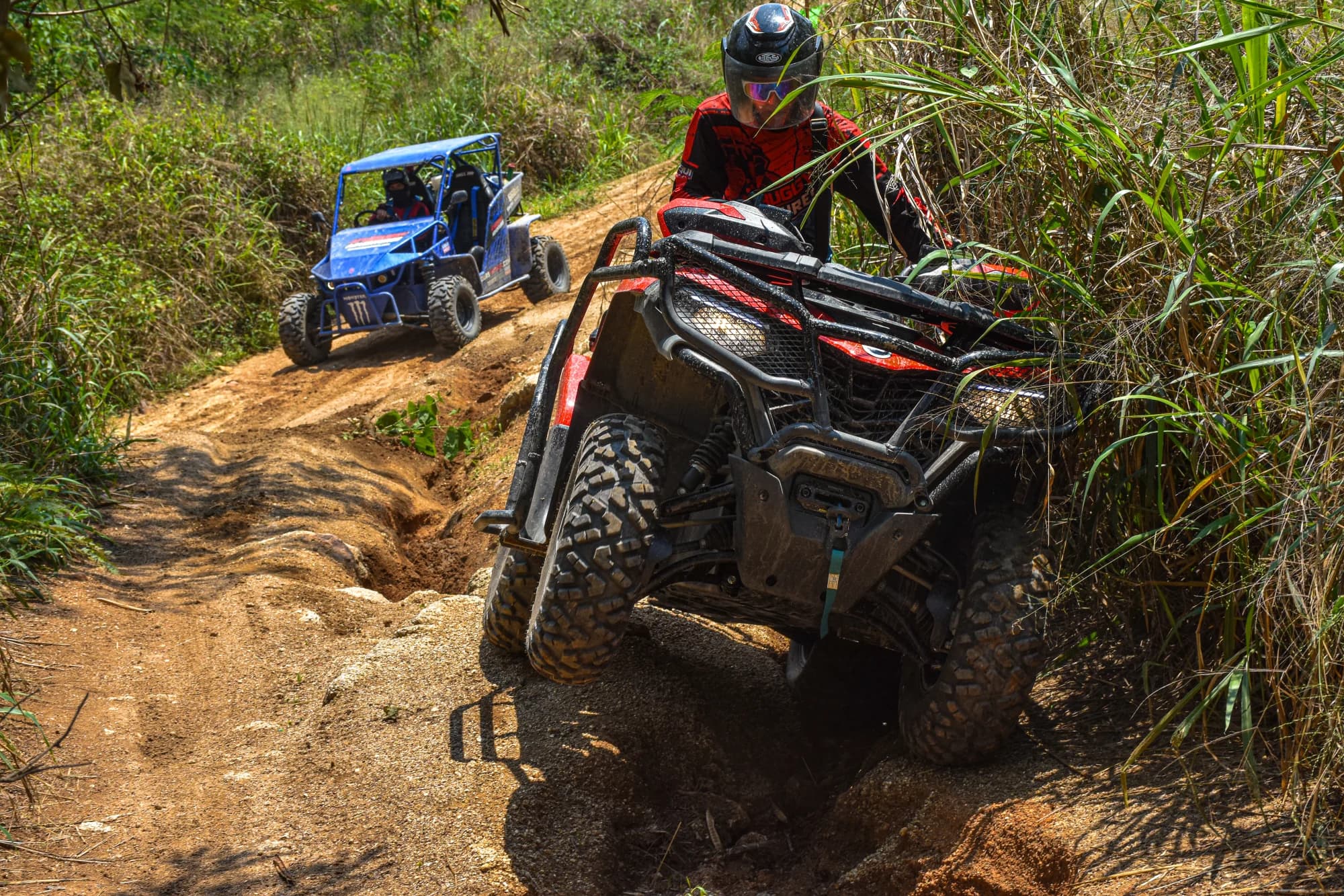Adventure Tour — ATV & Buggy Adventures challenging off-road terrain